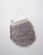 Gareth Jones, Cape, 1995, cardboard, string and paper © the artist Courtesy Arts Council Collection, Southbank Centre, London